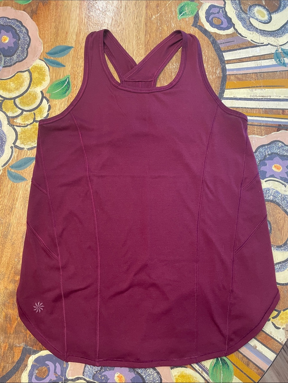 Athleta Deep Wine Racerback Tank
